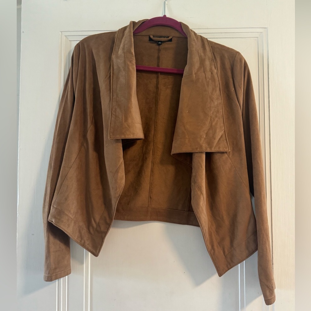 Women’s suede tan jacket